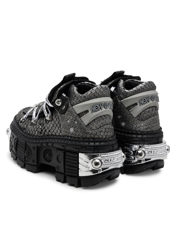 NEW ROCK Sneakersy NEW ROCK M-106WALLC40 Sivá