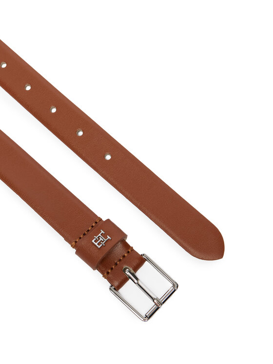 Tommy Hilfiger Curea de Damă Tommy Hilfiger Th Square 2.5 Silver AW0AW18651 Maro