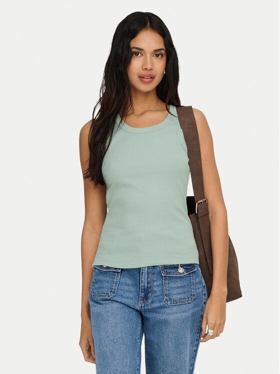 ONLY ONLY Top Val 2-Way 15371705 Zelena Slim Fit
