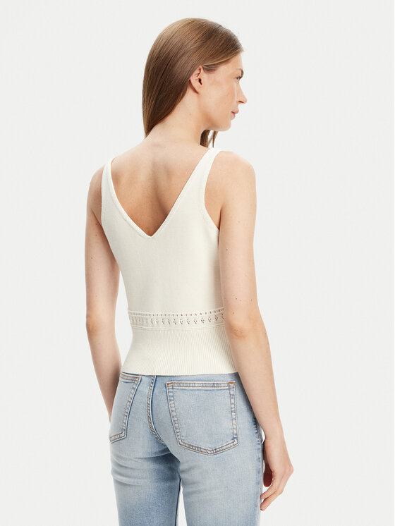 United Colors Of Benetton United Colors Of Benetton Τοπ 10C1EH01A Μπεζ Regular Fit