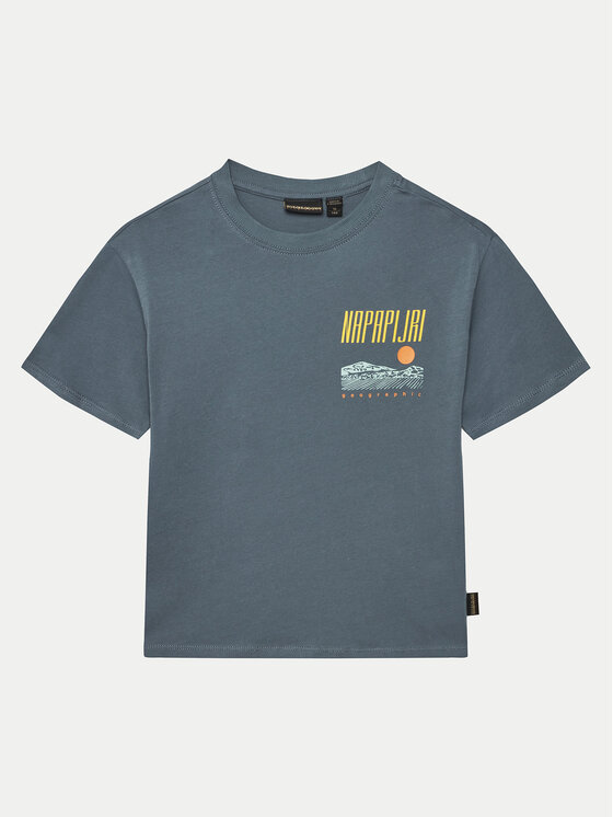 Napapijri Napapijri Футболка S-Sella NP0A4IGX D Голубий Regular Fit