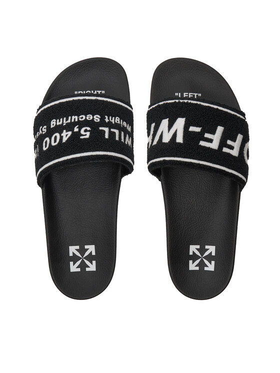 Off-White Шльопанці Off-White OMIC001S22MAT0031001 Чорний