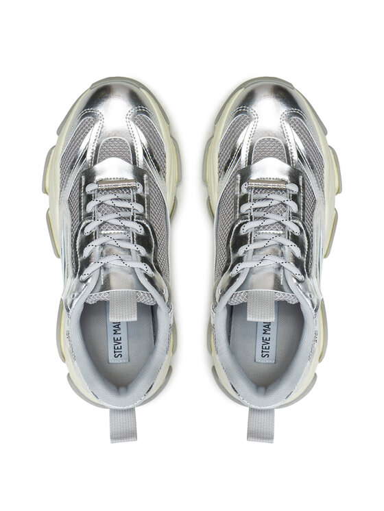 Steve Madden Sneakersy Steve Madden Possession-E SM19000033 Stříbrná