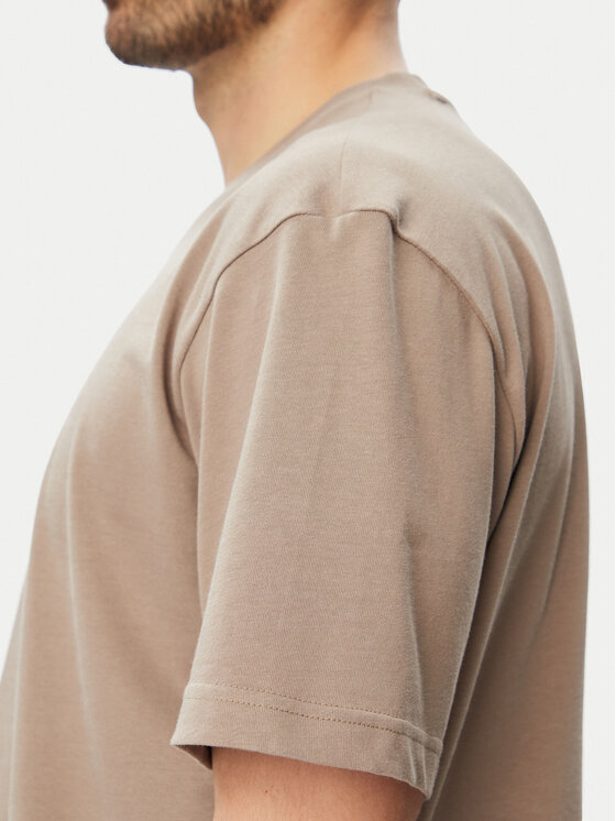 BOSS BOSS Póló Tee 10 50519368 Bézs Relaxed Fit