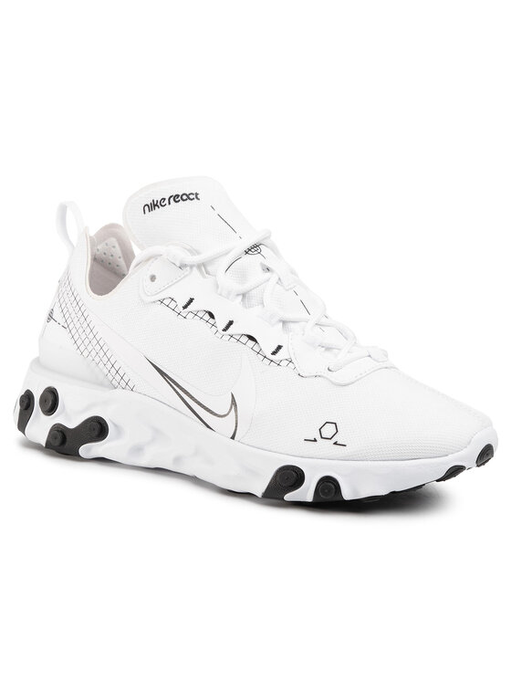 Nike Sneakersy Nike React Element 55 CU3009 100 Bílá