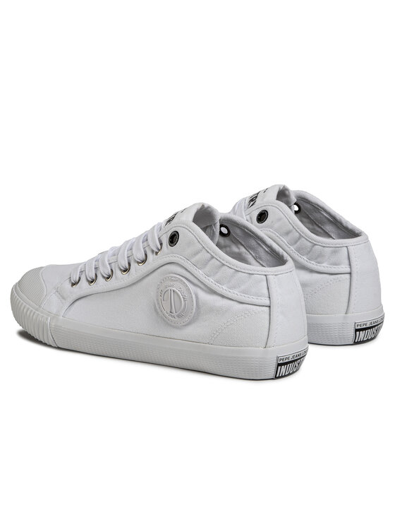 Pepe Jeans Tornacipő Pepe Jeans Industry Classic PMS30628 Fehér