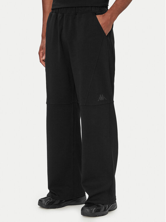 Kappa Kappa Спортивні штани 362364W Чорний Regular Fit