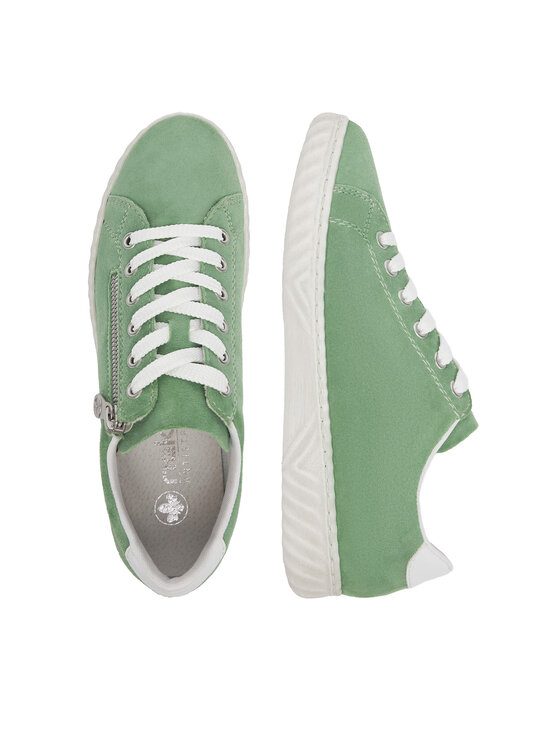 Rieker Sneakersy Rieker N0900-52 Zelená