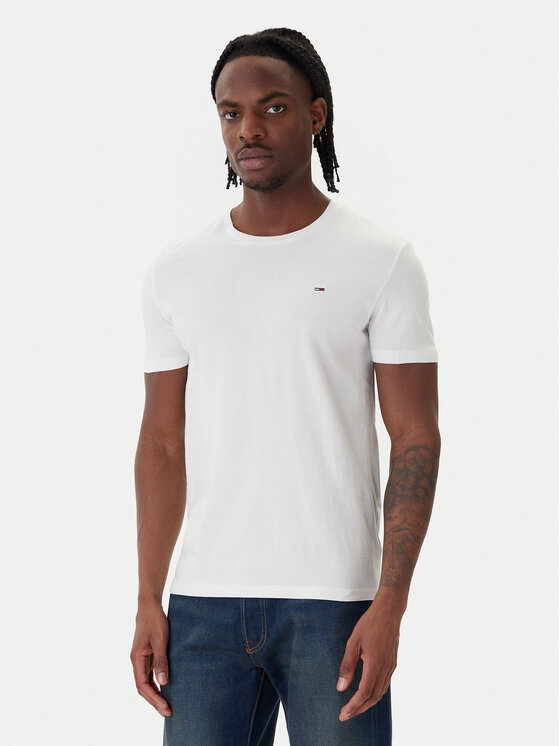 Tommy Jeans Tommy Jeans Set t-shirt majica﻿ DM0DM21579 Bijela Slim Fit