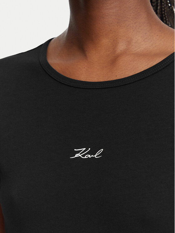 KARL LAGERFELD KARL LAGERFELD Conjunto de camisetas B3W47010 De color Slim Fit