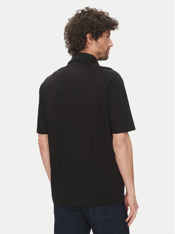 Armani Exchange Armani Exchange Поло XM000484 AF10364 UC001 Чорний Regular Fit