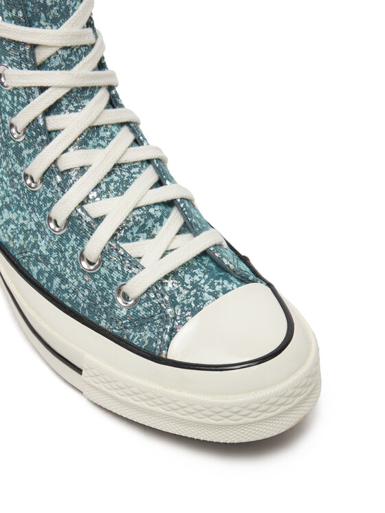 Converse Кеди Converse Chuck 70 Glitter Hi A10097C 486 Голубий