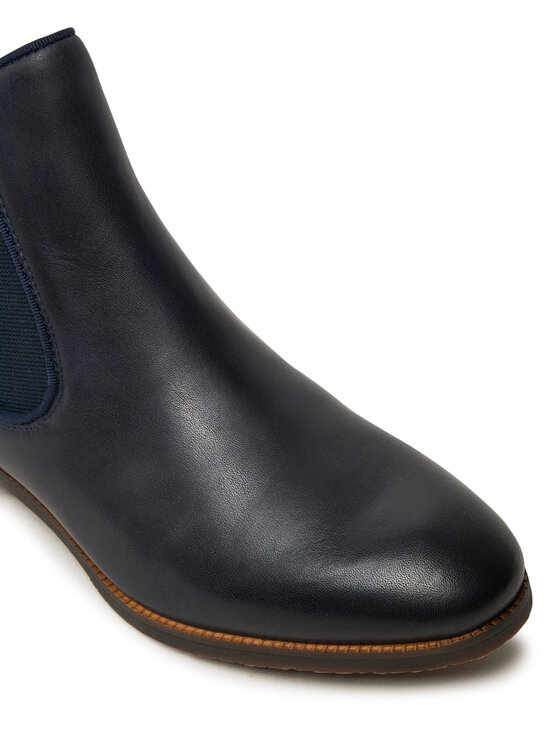 Pikolinos Členková obuv s elastickým prvkom Pikolinos W4D-8637ST Tmavomodrá