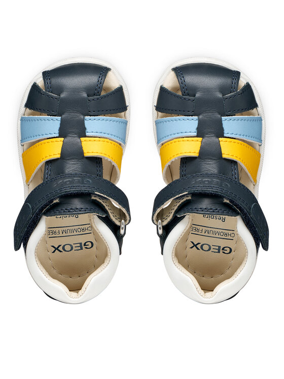 Geox Sandály Geox B Sandal Macchia Boy B254VA 08554 C4229 Tmavomodrá