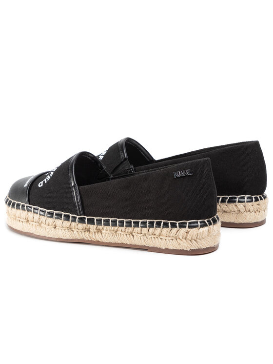 KARL LAGERFELD Еспадрильї KARL LAGERFELD KL80108 Чорний