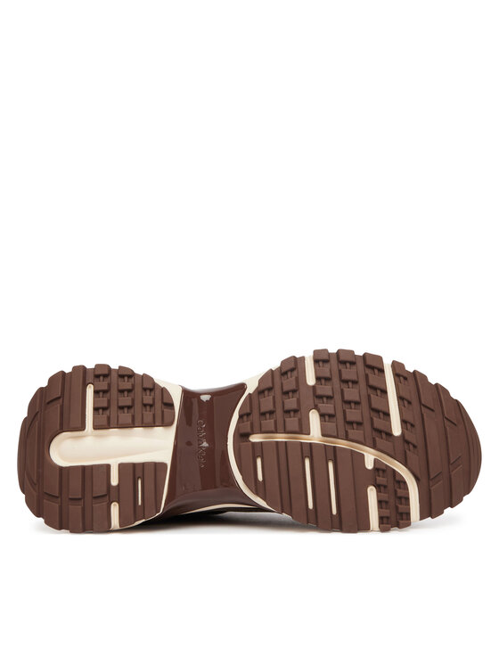 Calvin Klein Sneakers Calvin Klein Hike Runner Ck Stripe Refl Su HW0HW03107 Marrone