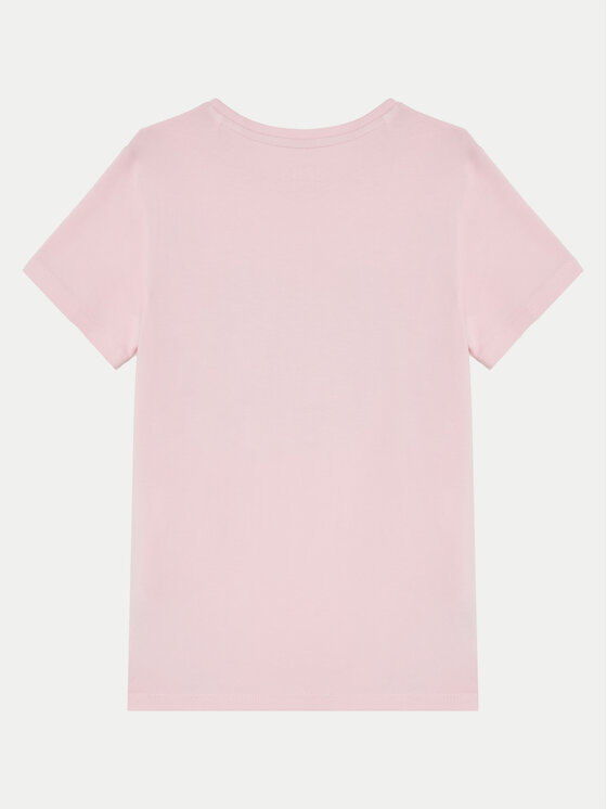 Guess Guess Футболка K5RI02 K6YW4 Рожевий Regular Fit