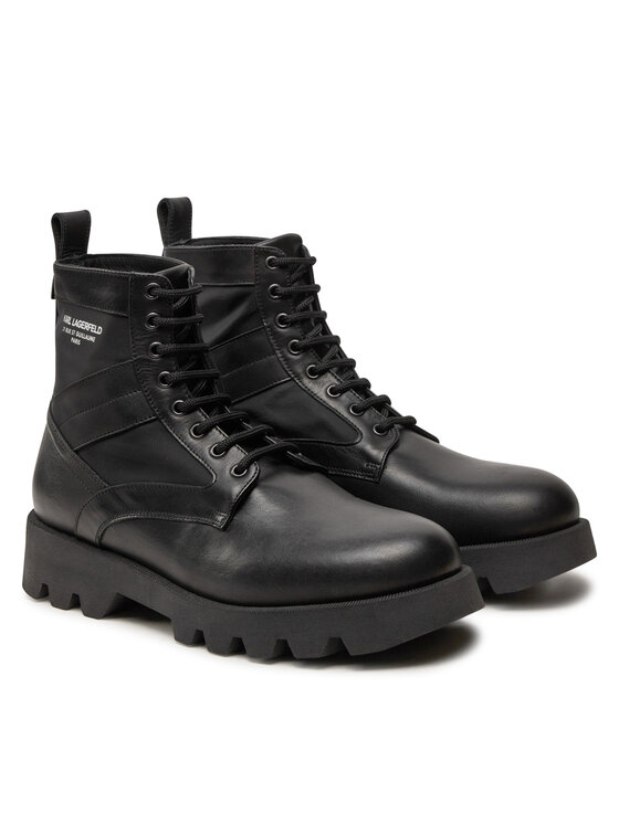 KARL LAGERFELD Черевики KARL LAGERFELD KL11164 Чорний