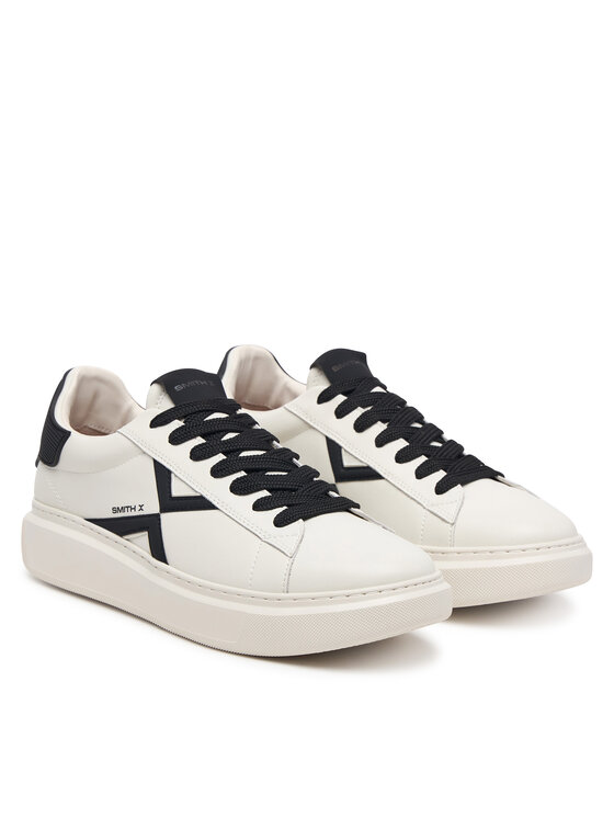 Alexander Smith Sneakersy Alexander Smith College SXBECGM-9704 Biela