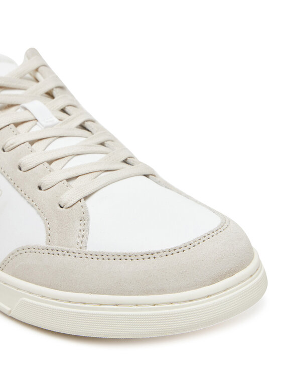Calvin Klein Сникърси Calvin Klein Low Top Lace Up Mix HM0HM01802 Бял