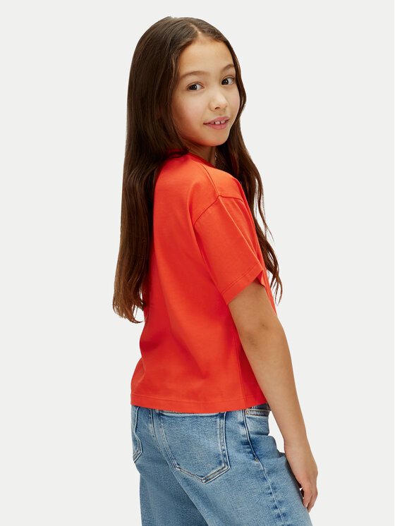 Calvin Klein Jeans Calvin Klein Jeans Camiseta LVCKSJA16G Rojo Boxy Fit