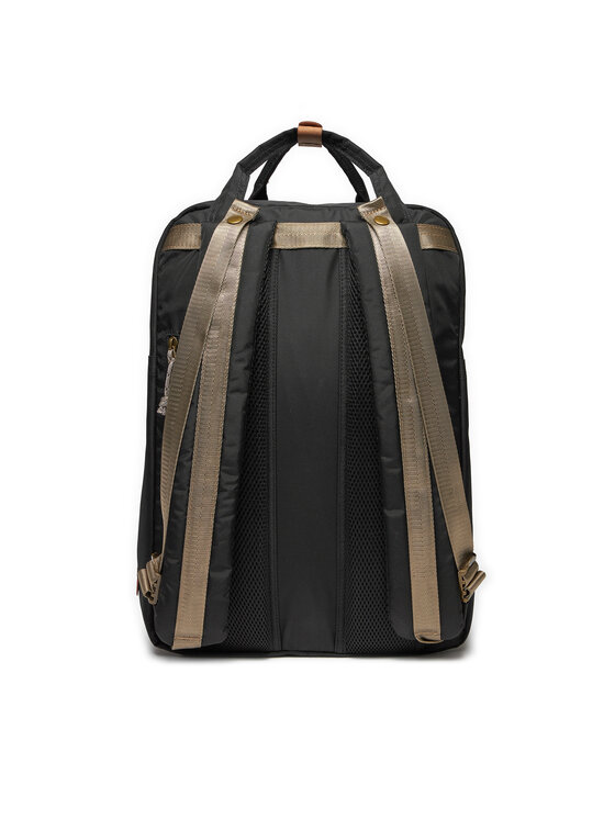 Doughnut Mugursoma Doughnut Macaroon Large Jungle D011JG2-0003-F Melns