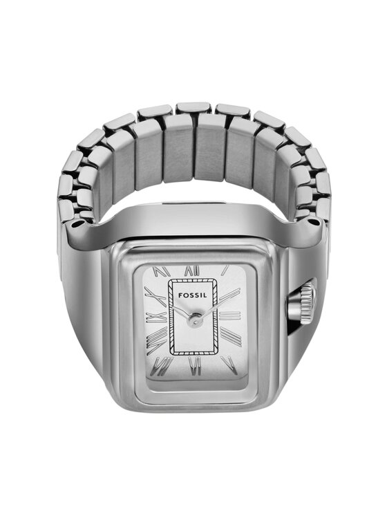 Fossil Pulkstenis Fossil Watch Ring ES5344 Sudraba