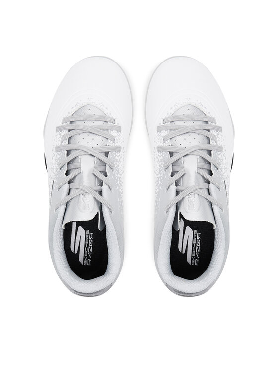 Skechers Čevlji za nagomet Skechers Razor 1.5 Jr Youth Tf 252061L/WSL Bela