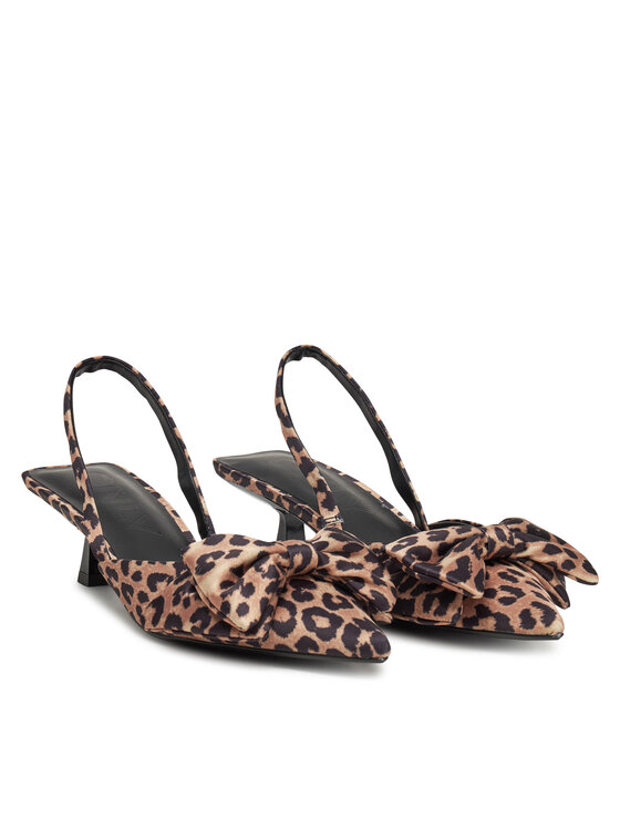 ONLY Shoes Szandál ONLY Shoes Onlcoco-6 Bow Leo 15348045 Barna