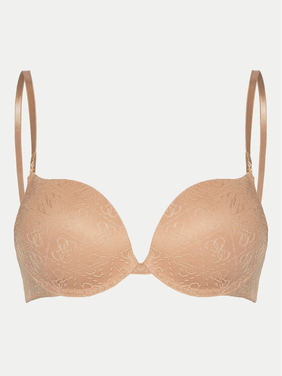 Guess Guess Pakelianti (push-up) liemenėlė O5RC12 KCLB0 Ruda