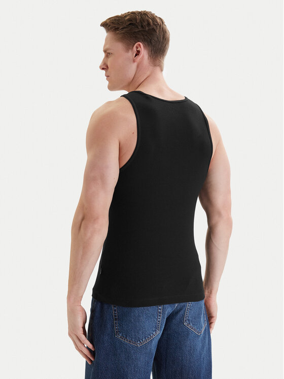 Guess Jeans Guess Jeans Топ M6GP05 KA0H1 Чорний Regular Fit