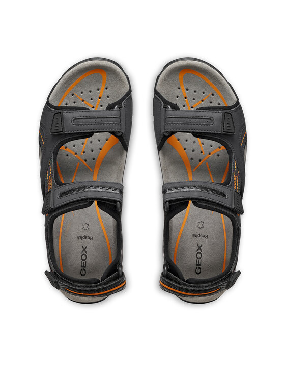 Geox Sandalias Geox U Sandal Strada U8224D 0EKBC C4367 Negro