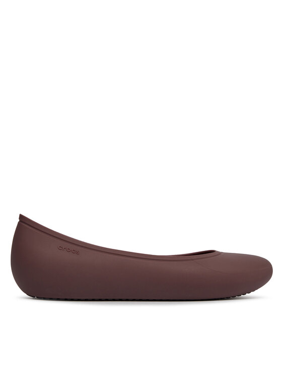 Baleríny Crocs Brooklyn Flat 209384 Bordó | Eobuv.cz
