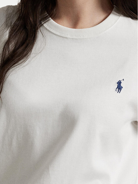 Polo Ralph Lauren Polo Ralph Lauren T-Shirt 211967104001 Λευκό Relaxed Fit