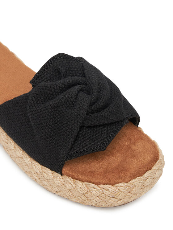 Toms Alpargatas Toms Abby Slide 10021978 Negro