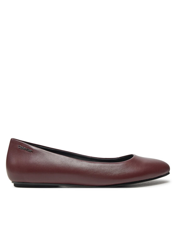 Calvin Klein Balerinke Calvin Klein Round Ballerina HW0HW00618 Ljubičasta