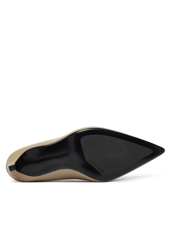Calvin Klein Štikle Calvin Klein Ess Stiletto 90 HW0HW02608 Bež
