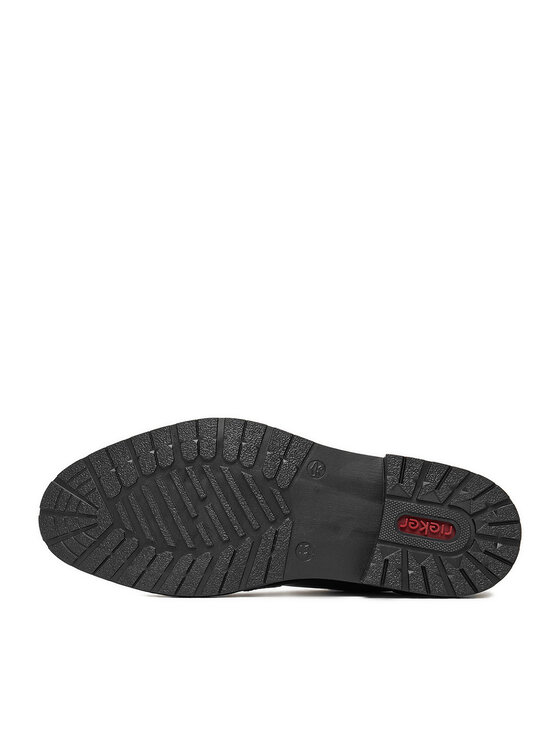 Rieker Półbuty Rieker 14603-00 Czarny