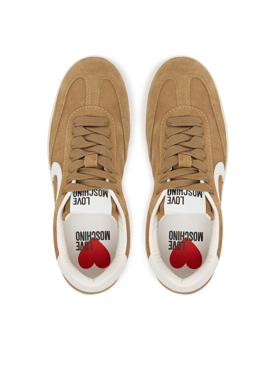 LOVE MOSCHINO Снікерcи LOVE MOSCHINO JA15112G1NIG010440 Бежевий