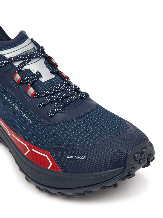 Tommy Hilfiger Sneakers Tommy Hilfiger The Canyon X M Mix Runner Wpm FM0FM06066 Bleumarin