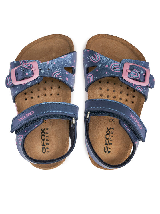 Geox Sandali Geox B Sandal Chalki Girl B922RA 000NF CF48T M Blu scuro