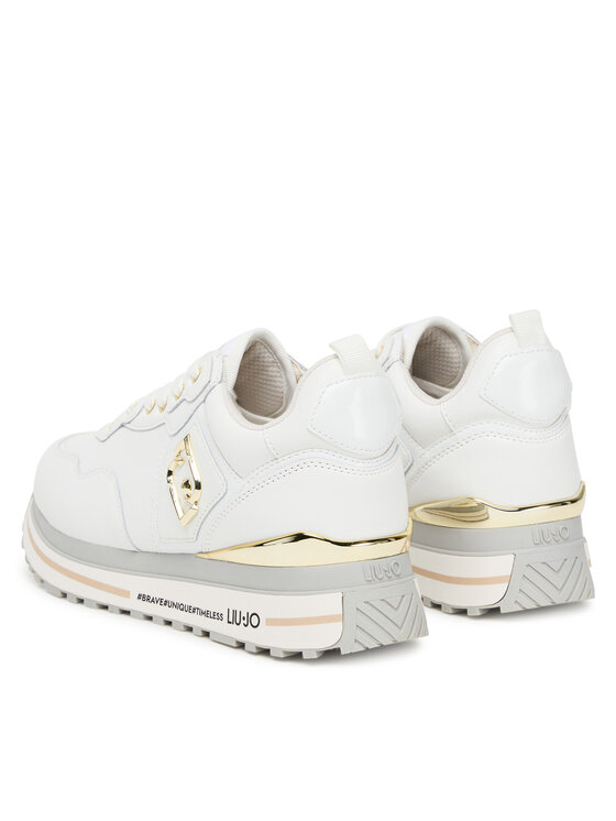 Liu Jo Sneakersy Liu Jo Maxi Wonder 01 BF5009 P0102 Biela
