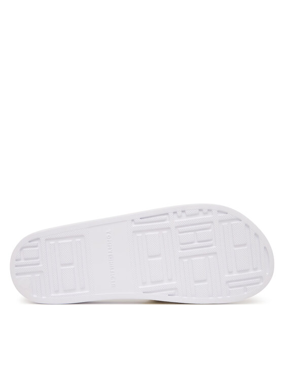 Tommy Hilfiger Iešļūcenes Tommy Hilfiger Monogram Pool Slide FW0FW09525 Zelta