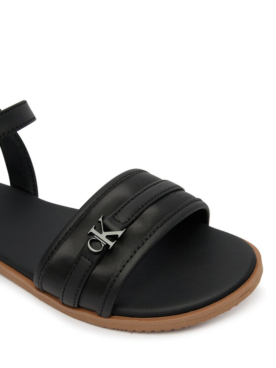 Calvin Klein Sandali Calvin Klein Velcro Sandal V3A2-83247-1752 Črna