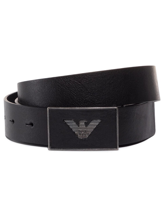 Emporio Armani Чоловічий ремінь Emporio Armani Y4S196 YDC0G 80001 Чорний