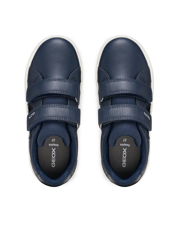 Geox Sneakersy Geox J Eclyper Girl J66LRG 0BCKC C4002 M Tmavomodrá