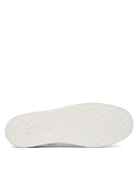 Tommy Hilfiger Scarpe sportive Tommy Hilfiger Th Low Profile Vulc Canvas FW0FW09102 Bianco