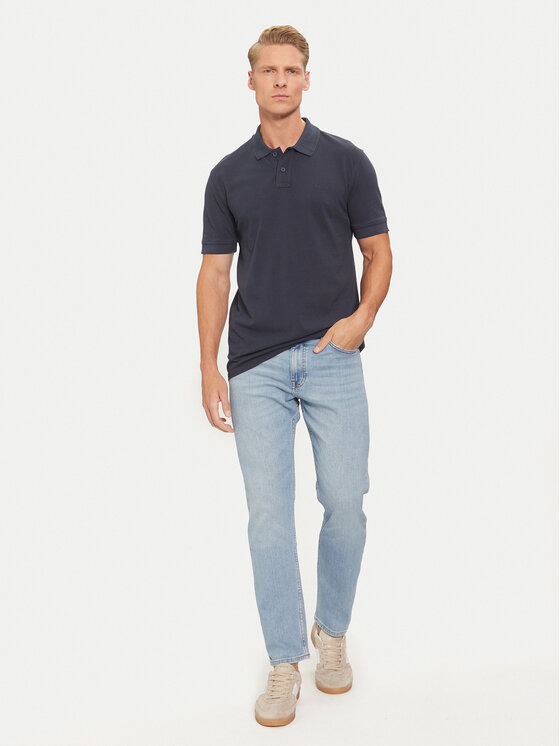 BOSS Boss Поло Prime 50507813 Cиній Regular Fit