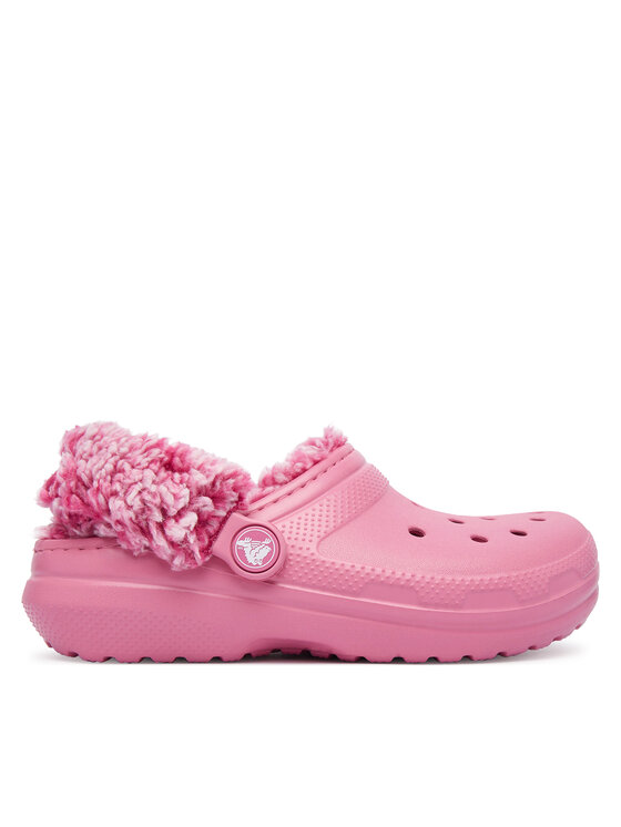 Crocs Шльопанці Crocs Classic Fleece Lined Clog K 212856 Рожевий