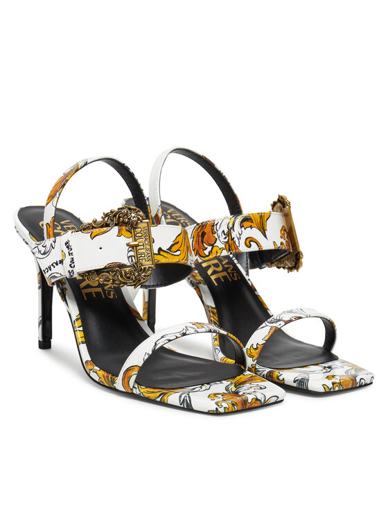 Versace Jeans Couture Босоніжки Versace Jeans Couture 78VA3S71 Білий